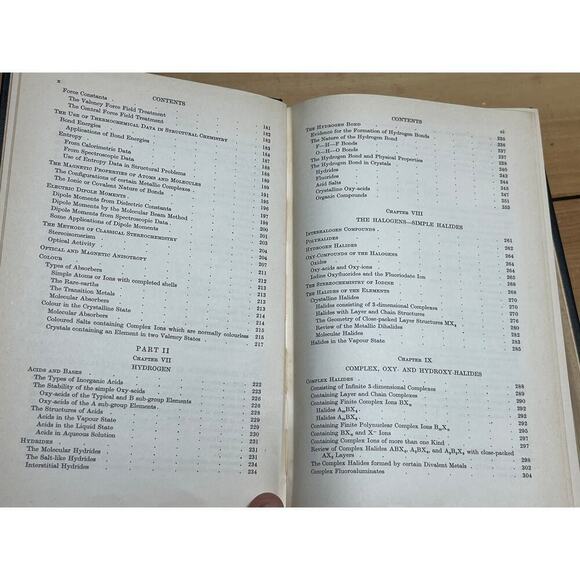 VTG Structural Inorganic Chemistry Book. 2nd Edition. A.F. Wells. 1950 - Picture 8 of 12